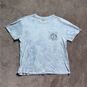 Mighty Fine Light Blue Graphic Tee
